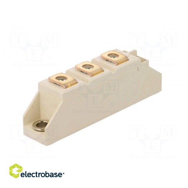 Module: diode | double series | 1.7kV | If: 80A | SEMIPACK1 | V: A10 | 140A image 6