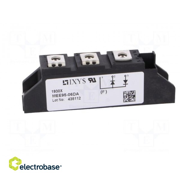 Module: diode | double series | 600V | If: 95A | TO240AA | Ufmax: 1.36V image 3