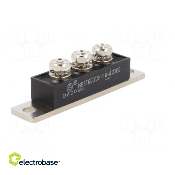 Module: diode | double,common anode | 150V | If: 300Ax2 | TO240AB image 2