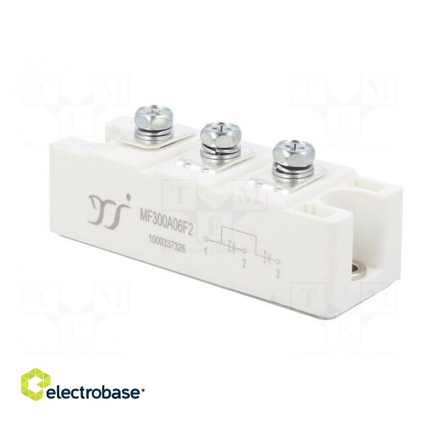 Module: diode | double,common anode | 600V | If: 300A | F2 | Ufmax: 1.65V image 4