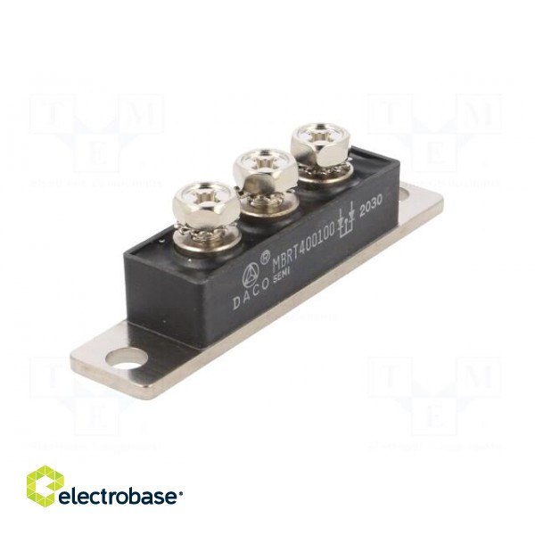 Module: diode | common cathode,double | 100V | If: 2x200A | TO240AB image 2