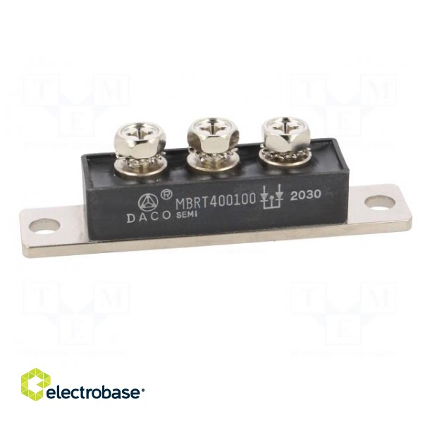 Module: diode | common cathode,double | 100V | If: 2x200A | TO240AB image 3