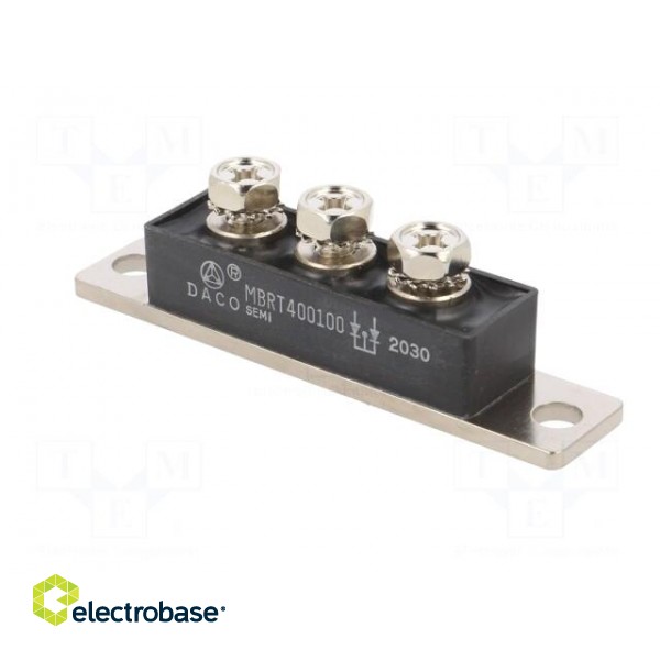 Module: diode | common cathode,double | 100V | If: 2x200A | TO240AB image 4