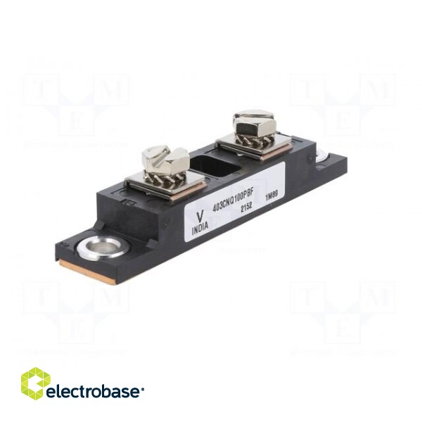 Module: diode | double,common cathode | 100V | If: 400A | TO244 | screw image 2