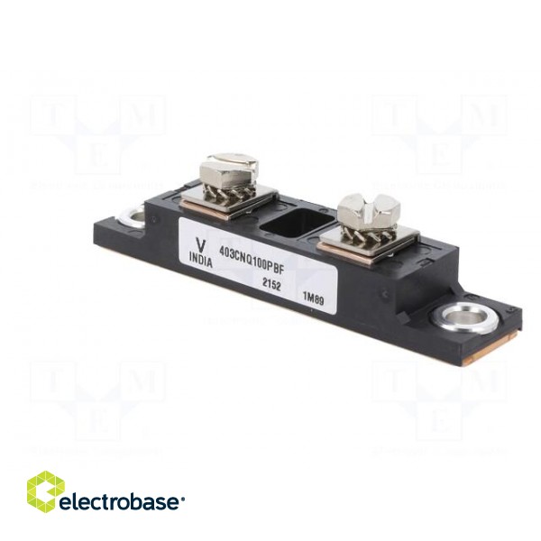 Module: diode | double,common cathode | 100V | If: 400A | TO244 | screw paveikslėlis 4