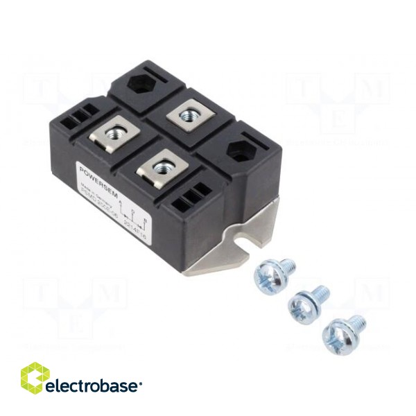 Module: diode | double,common cathode | 600V | If: 408A | PWS-E | screw image 1