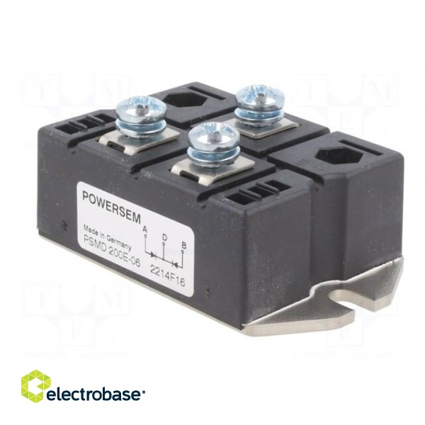 Module: diode | double,common cathode | 600V | If: 408A | PWS-E | screw image 2