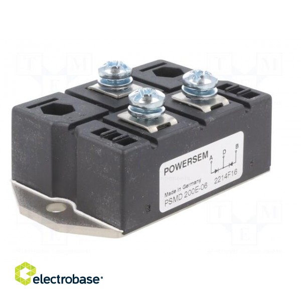 Module: diode | double,common cathode | 600V | If: 408A | PWS-E | screw image 8