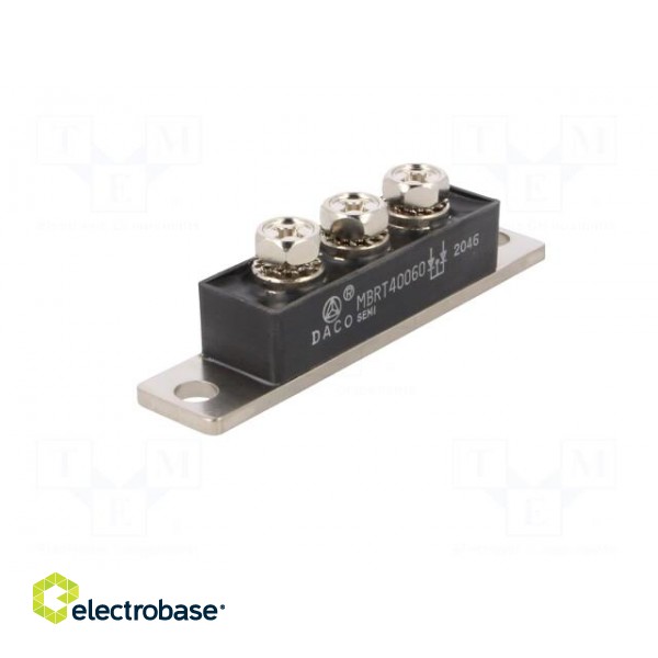 Module: diode | double,common cathode | 60V | If: 200Ax2 | TO240AB image 2