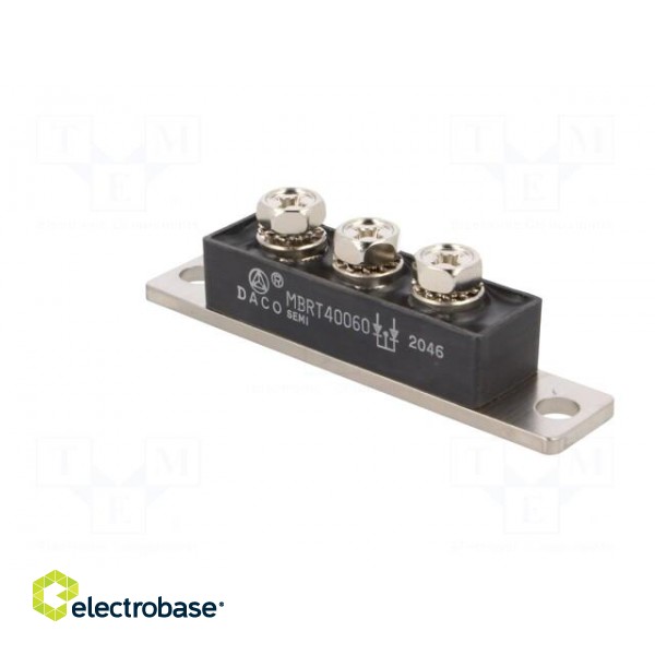 Module: diode | double,common cathode | 60V | If: 200Ax2 | TO240AB image 4