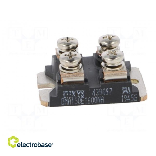 Module: diode | single diode | 1.6kV | If: 150A | SOT227B | Ufmax: 1.05V image 3