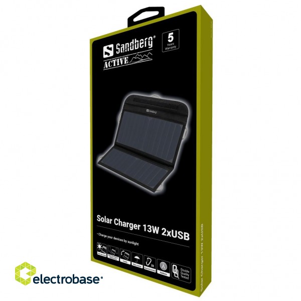 Sandberg 420-40 Solar Charger 13W 2xUSB image 5