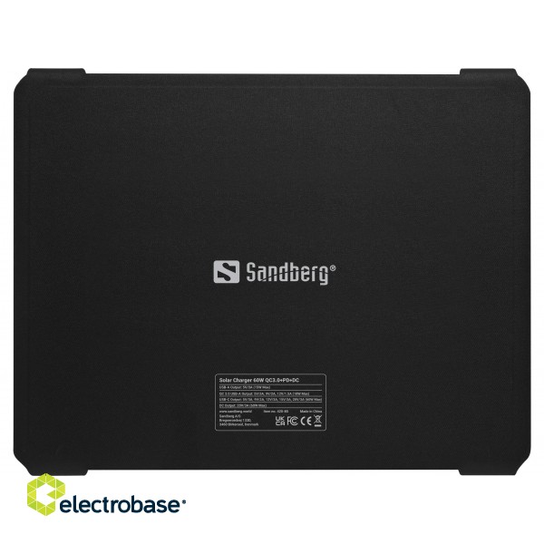 Sandberg 420-80 Solar Charger 60W QC3.0+PD+DC image 4