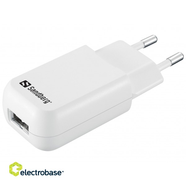 Sandberg 440-56 Mini AC charger USB 1A EU paveikslėlis 1