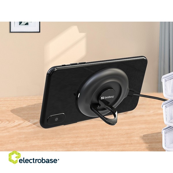 Sandberg 441-27 Wireless Charger Suction Ring image 2