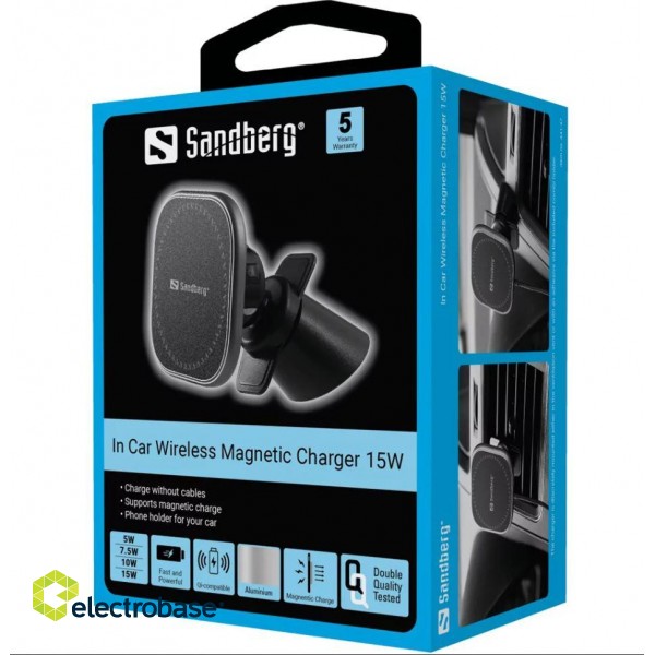 Sandberg 441-47 In Car Wireless Magnetic 15W image 9