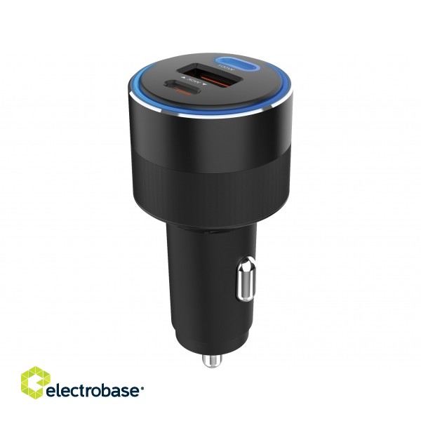 Sandberg 441-49 Car Charger 3in1 130W USB-C PD image 1