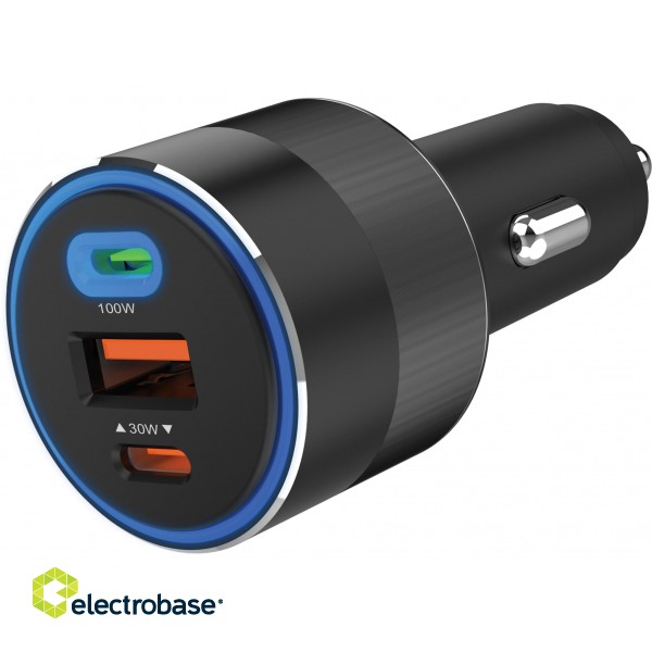 Sandberg 441-49 Car Charger 3in1 130W USB-C PD image 6