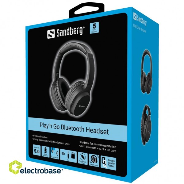 Sandberg 126-37 Playn Go Bluetooth Headset image 3