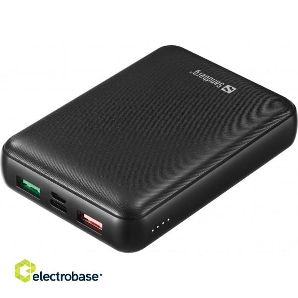 Sandberg 420-66 Powerbank USB-C PD 45W 15000 paveikslėlis 1