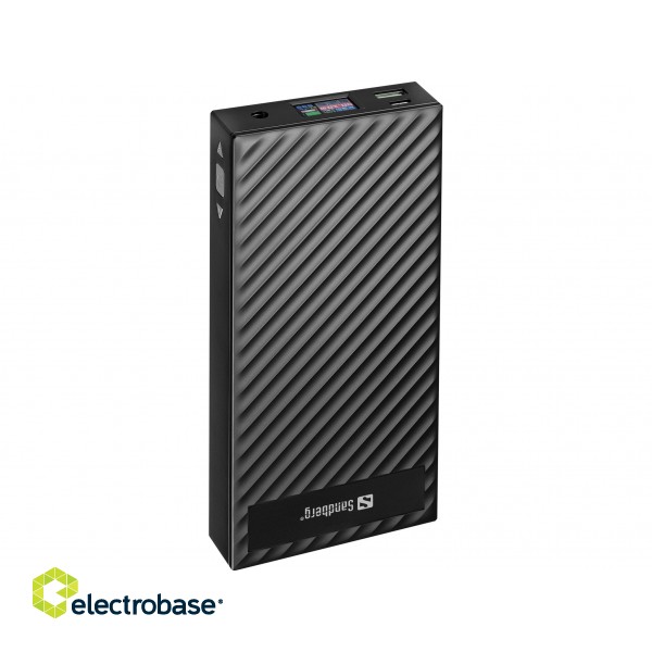 Sandberg 420-88 Powerbank 30000 AlwaysOn DC+PD paveikslėlis 2