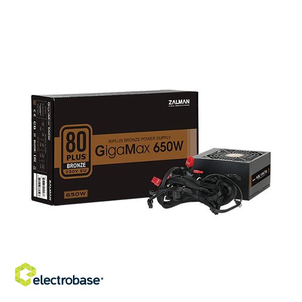 Zalman ZM650-GVII GigaMax 650W 80+Bronze image 4