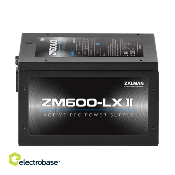 Zalman ZM600-LXII 600W, Active PFC, 85% image 1