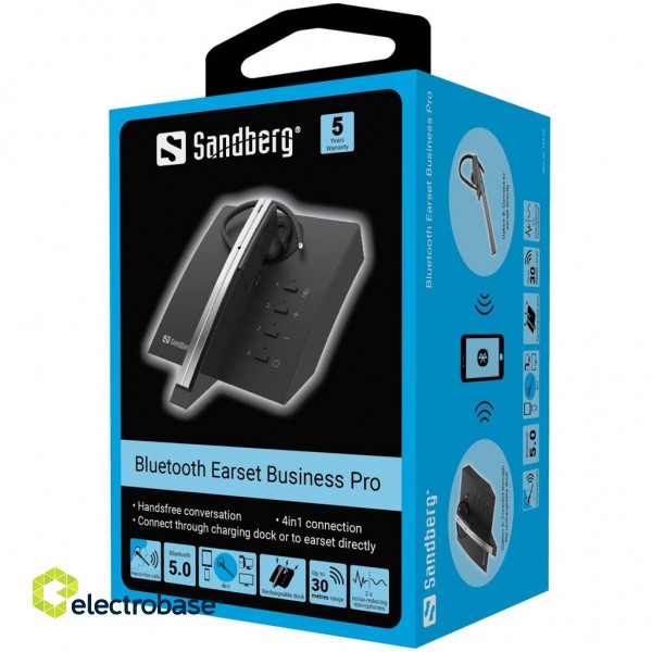Sandberg 126-25 Bluetooth Earset Business Pro paveikslėlis 4