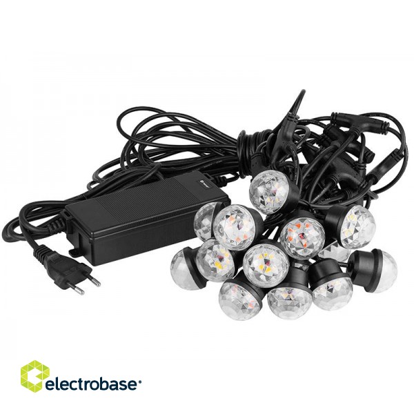 Tracer 46970 Outdoor light string IP65 230V 15 bulbs 45W image 1