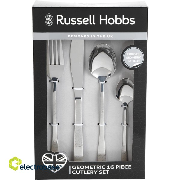 Russell Hobbs RH01519EU7 Geometric cutlery set 16pcs image 1