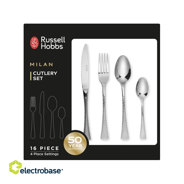 Russell Hobbs RH02229EU7 Milan cutlery set 16pcs фото 1