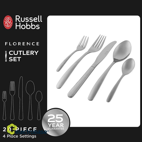 Russell Hobbs RH022641EU7 Florence cutlery set 20pcs image 1