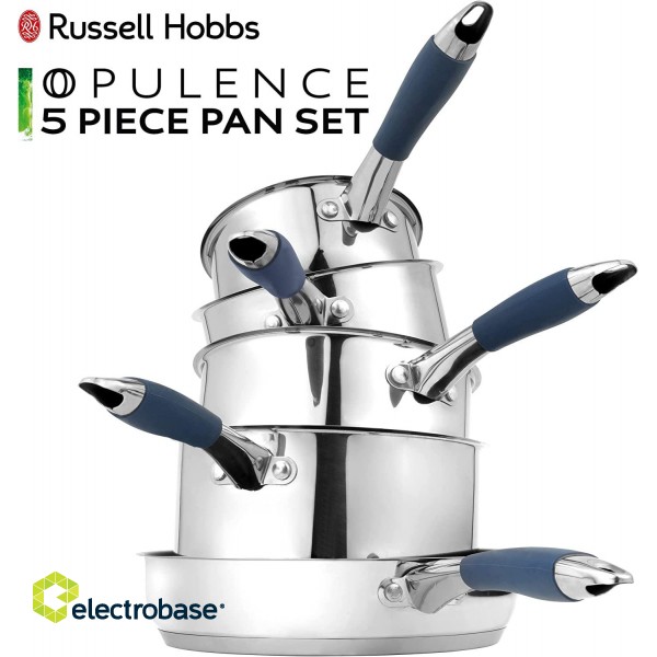 Russell Hobbs RH01179EU Opulence pan set 5pcs blue image 9