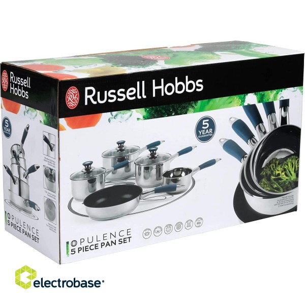 Russell Hobbs RH01179EU Opulence pan set 5pcs blue image 10
