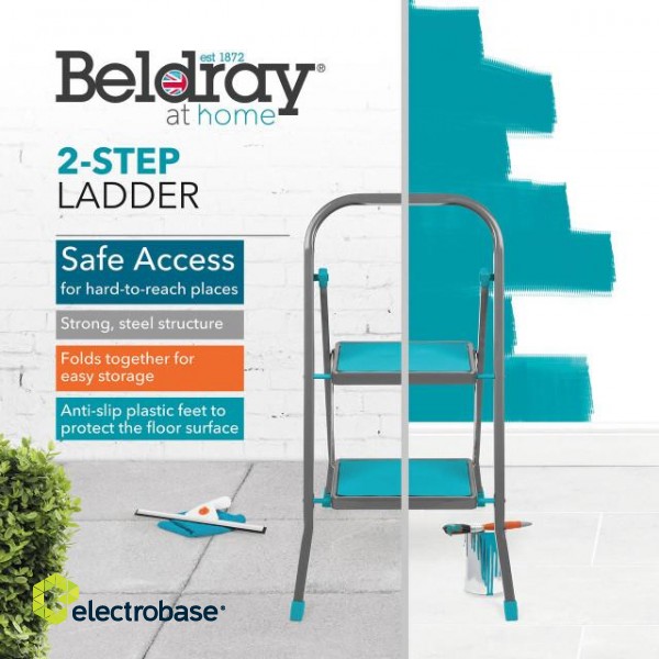 Beldray LA023957TQEU7 2 step ladder image 9