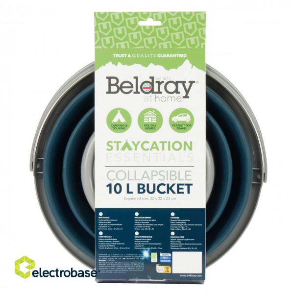Beldray LA028541FEU7 Collapsible bucket 10L paveikslėlis 9