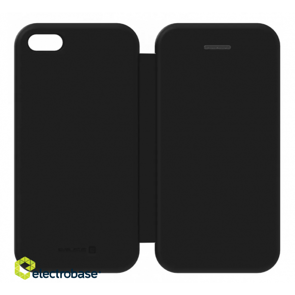 Samsung A6 Plus 2018 Book Case Black image 2