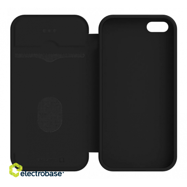 Samsung A6 Plus 2018 Book Case Black image 3