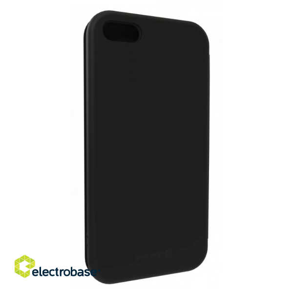 Samsung A6 Plus 2018 Book Case Black image 4