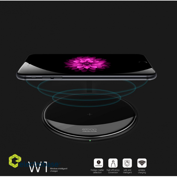 Eloop W1 Wireless Charger paveikslėlis 9