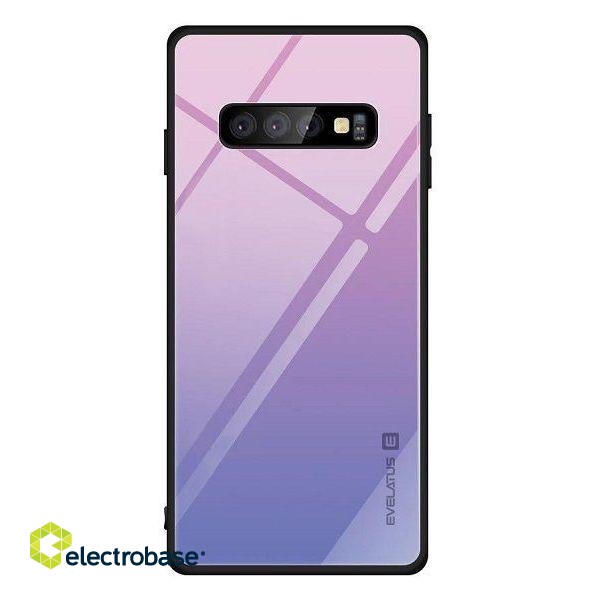 Samsung A20 Gradient Glass Case 2 Bubble Gum image 1