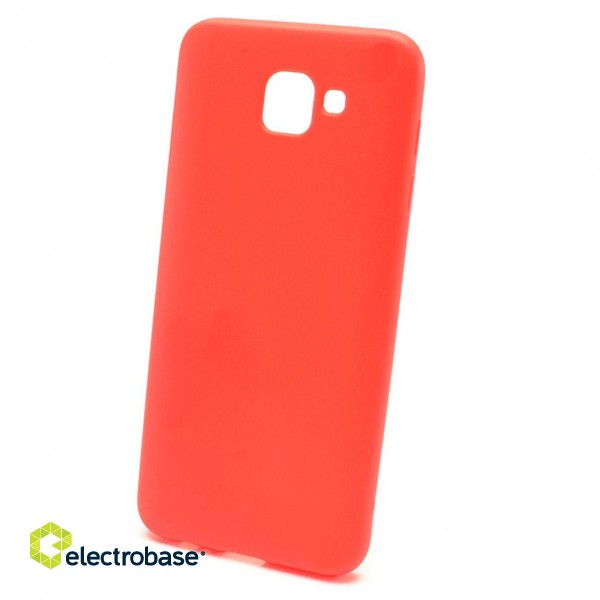 Samsung J4 Plus Silicone Case Red image 1