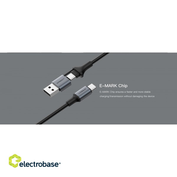 Orsen S8 2-IN-1 USB and Type-C 5A 1.5m black image 4