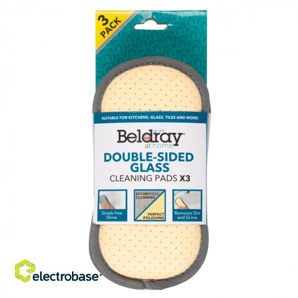 Beldray LA077639EU7 Double-Sided Glass Cleaning pads image 1