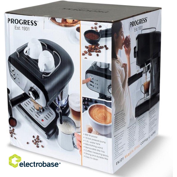 Progress EK4369PACTDIR Espresso Machine paveikslėlis 9