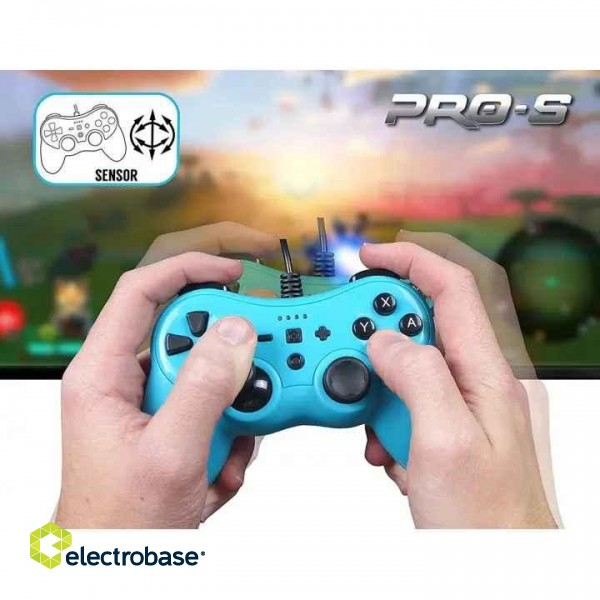 Subsonic Wired Controller Colorz Neon Blue for Switch image 5