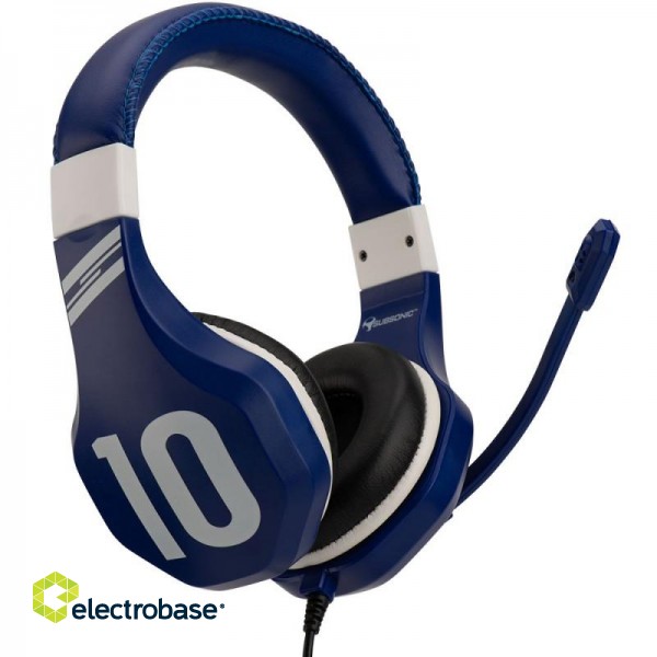 Subsonic Gaming Headset Football Blue paveikslėlis 1