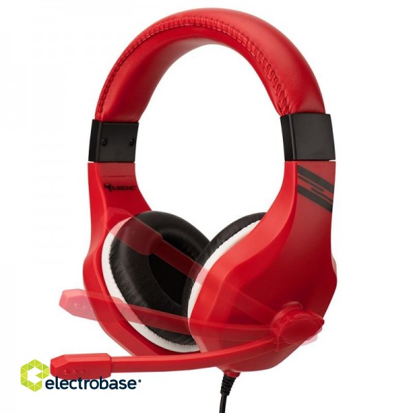 Subsonic Gaming Headset Football Red paveikslėlis 2