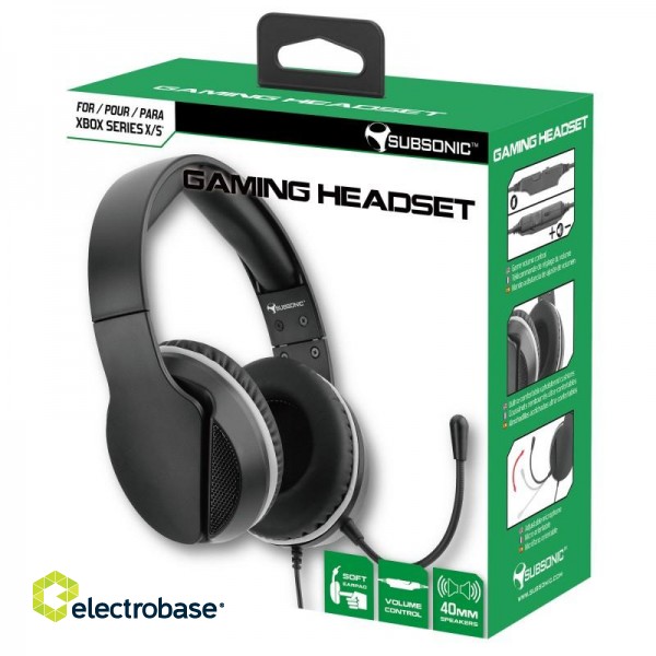 Subsonic Gaming Headset for Xbox Black paveikslėlis 5