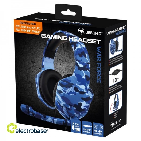 Subsonic Gaming Headset War Force фото 5